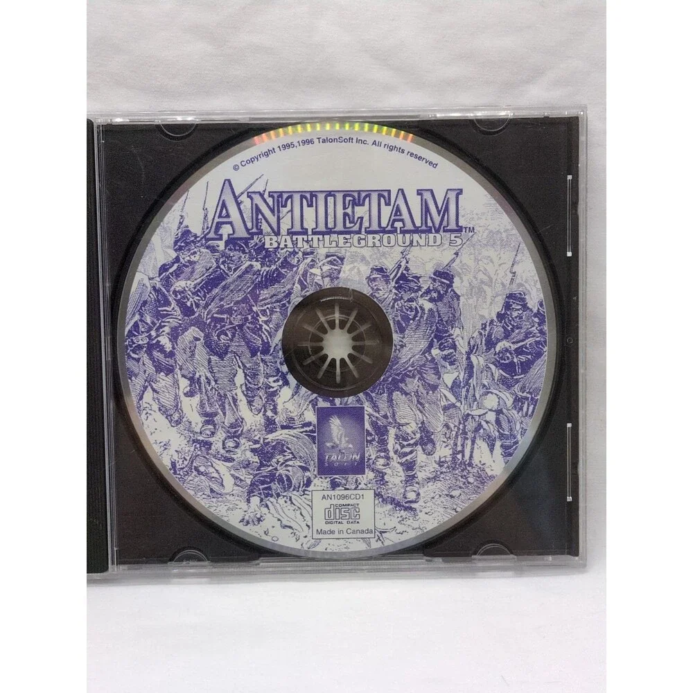 Antietam Battleground 5 TalonSoft PC Video Game